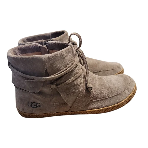 UGG Reid Women's Lace Up Boots - Picture 2 of 7